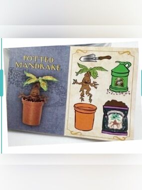 Rare Potted Mandrake RARE plant tree Miniverse make it mini potions Harry Potter